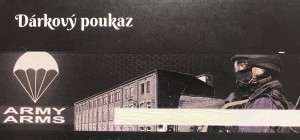 ARMYARMS.cz nabízí: Dárkový poukaz